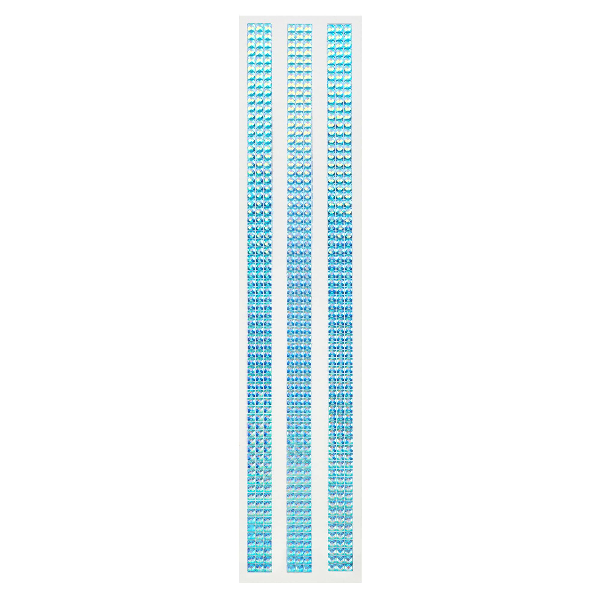 12 Packs: 3 ct. (36 total) Iridescent Mermaid Bling Strip Stickers by Recollections™